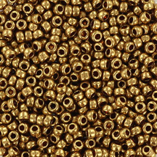 Miyuki seed beads 11/0 - Metallic light bronze 11-457L